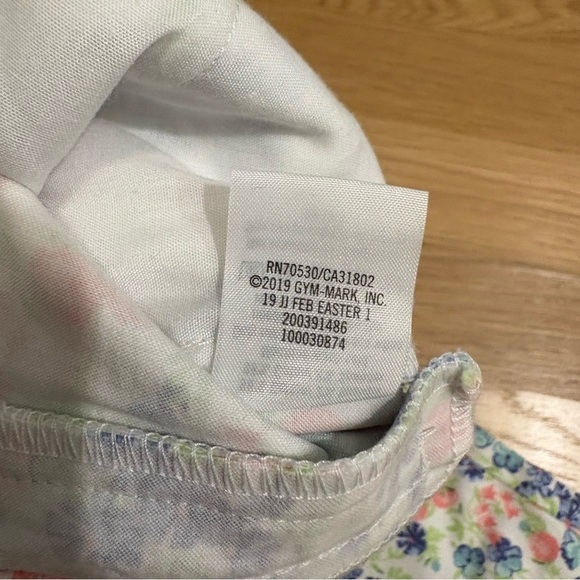 Janie & Jack Easter Party Pants Size 4T Floral - Picture 4 of 7